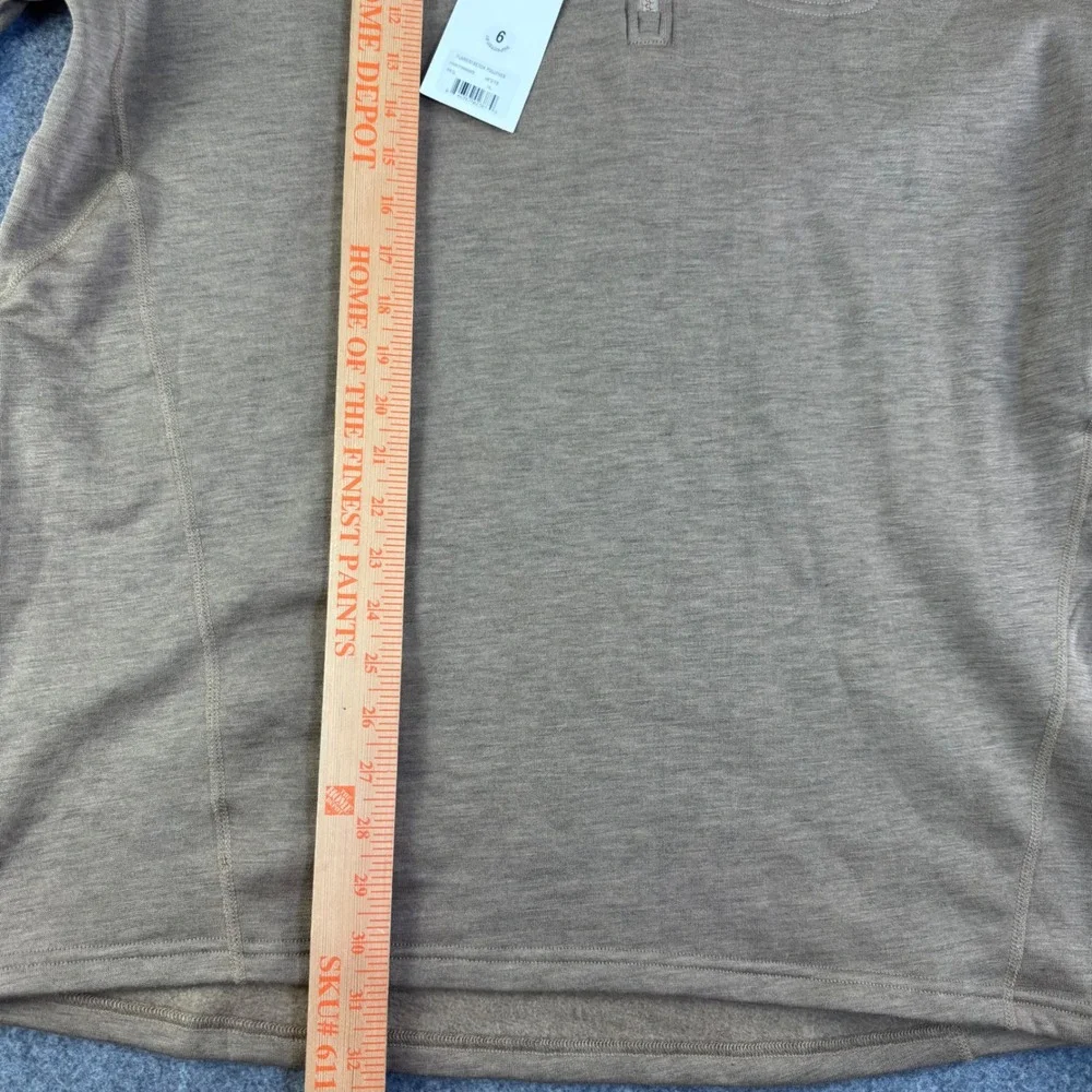 Massif Flamestretch Pullover Mens XL Tan Flame Resistant 1/4 Zip MSRT00005 AFDTB